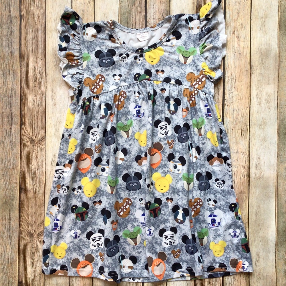 Disney Star Wars Flutter Sleeve Dress
